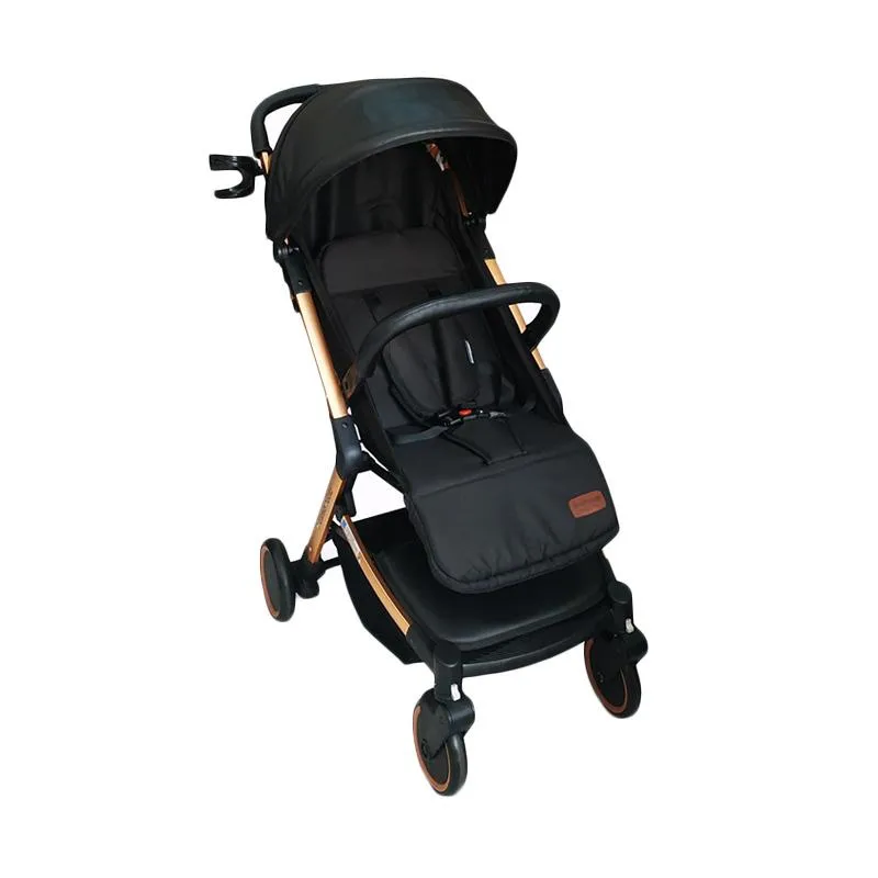 Stroller BabyDoes CH-3491 Esmio Gold, Bayi Lebih Aman dan Nyaman