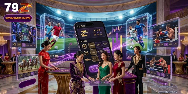 นวัตกรรมการเดิมพันสดและการถ่ายทอดสดบน 79Z เว็บหลัก